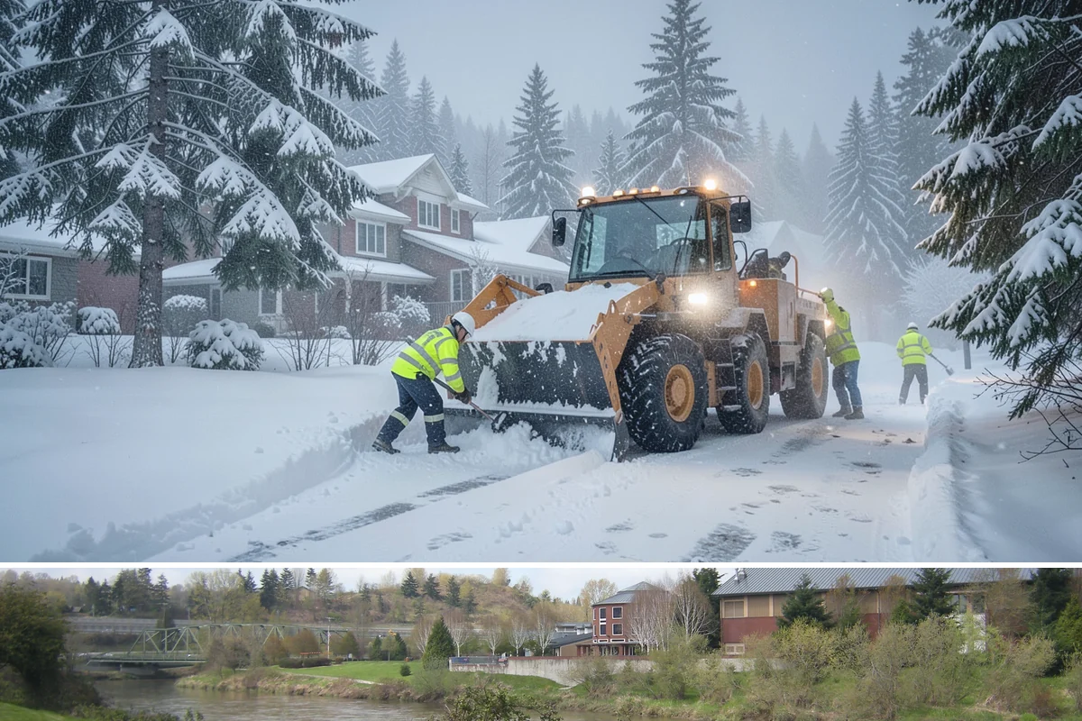 Daycare Sidewalk Clearing in Tukwila, King County, WA - Daycare demand is highest from December through February on frosty mornings when drop-off coincides with the day's iciest walks.