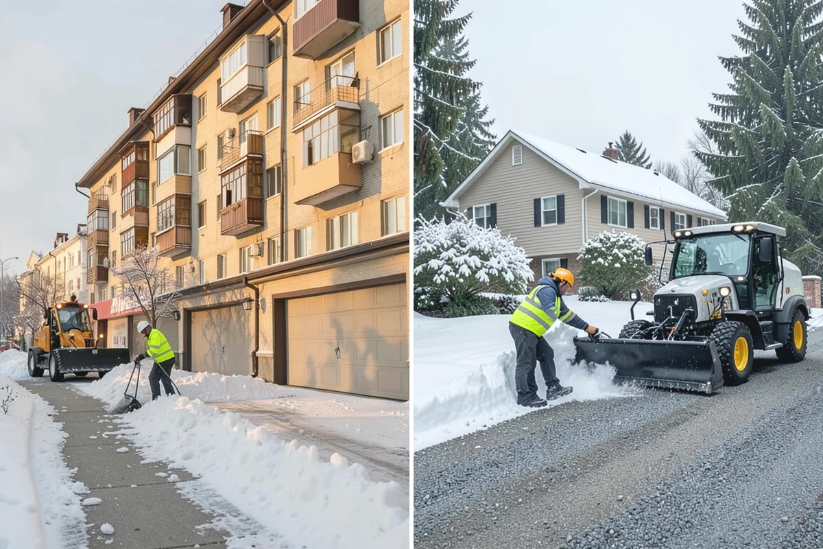 Daycare Sidewalk Clearing in Wilkeson, Pierce County, WA - Clear the entrance and stroller path before opening