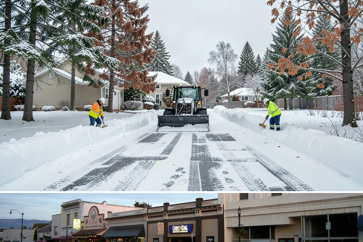 Daycare Snow Plowing in Burlington, Skagit County, WA - Arrange service before winter so every drop-off is safe for parents and children.