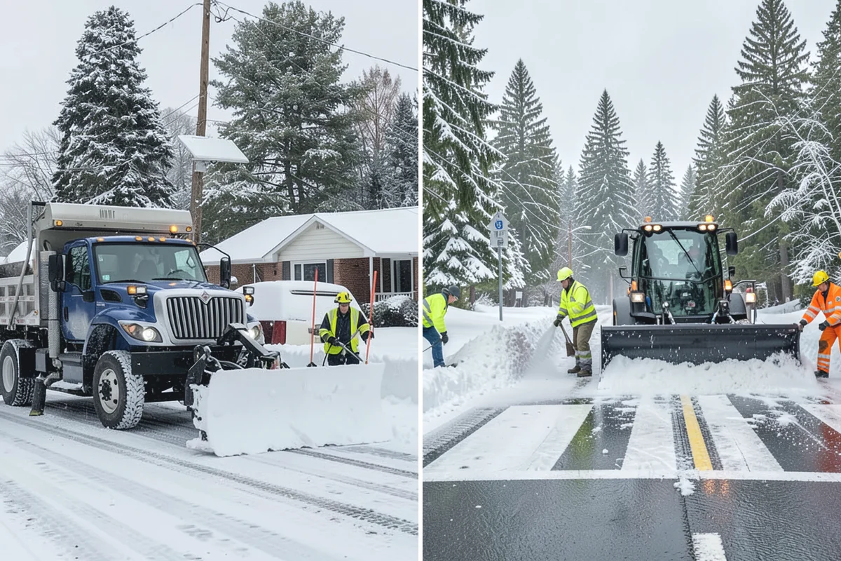 Daycare Snow Plowing in Coupeville, Island County, WA - Confirm opening time and mark the drop-off lane as top priority