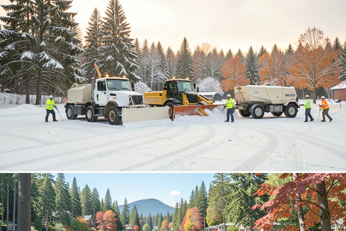 Daycare Snow Plowing in Covington, King County, WA - Arrange service before winter so every drop-off is safe for parents and children.