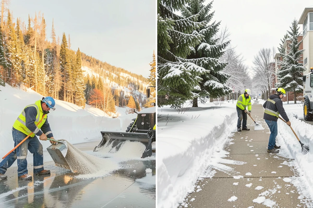 Daycare Snow Plowing in Eatonville, Pierce County, WA - Confirm opening time and mark the drop-off lane as top priority