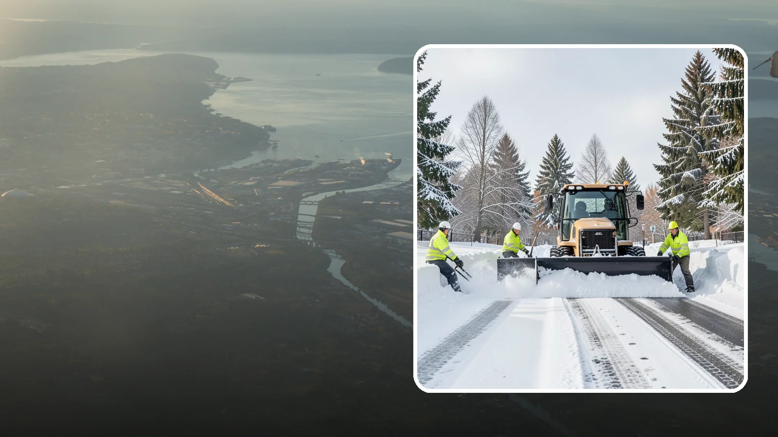 Daycare Snow Plowing in Fife, Pierce County, WA - We plow daycare lots and drop-off zones before opening so parents carrying young children reach the door safely.