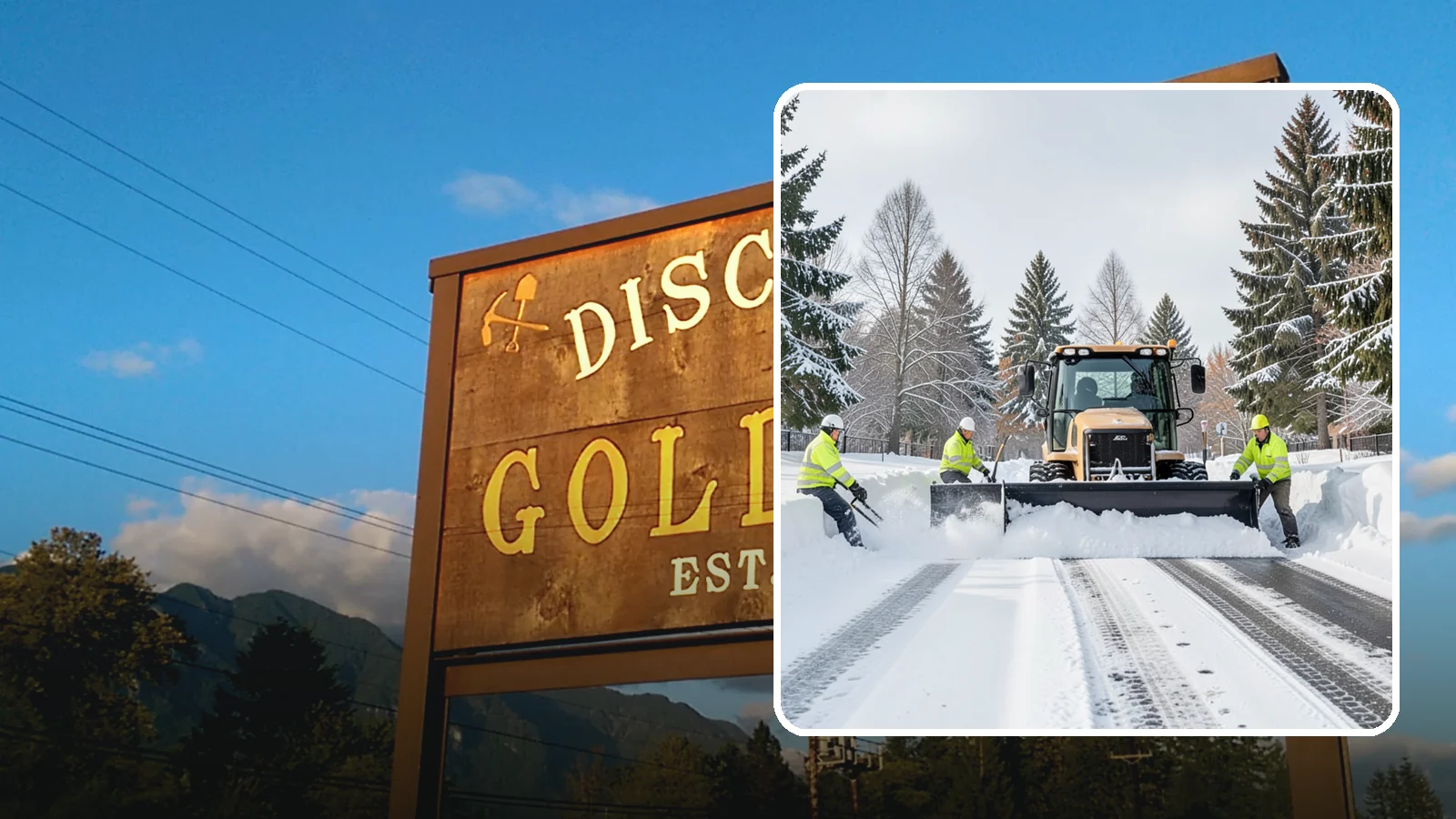 Daycare Snow Plowing in Gold Bar, Snohomish County, WA - We plow daycare lots and drop-off zones before opening so parents carrying young children reach the door safely.