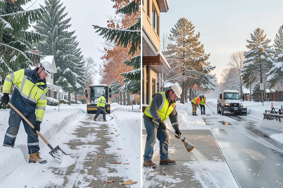 Daycare Snow Plowing in Gold Bar, Snohomish County, WA - Confirm opening time and mark the drop-off lane as top priority