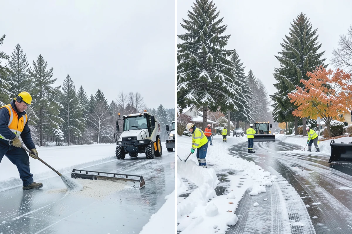 Daycare Snow Plowing in Granite Falls, Snohomish County, WA - Confirm opening time and mark the drop-off lane as top priority