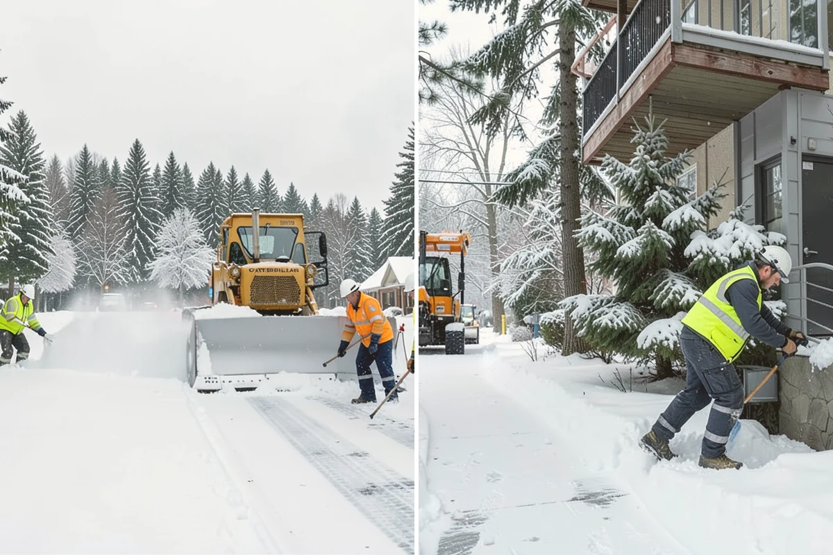 Daycare Snow Plowing in Kent, King County, WA - Confirm opening time and mark the drop-off lane as top priority