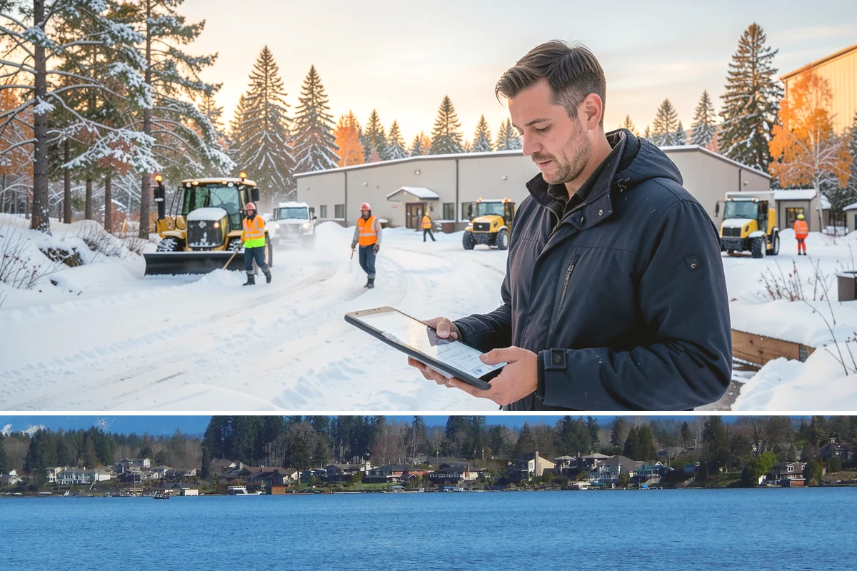 Daycare Snow Plowing in Lake Stevens, Snohomish County, WA - Arrange service before winter so every drop-off is safe for parents and children.