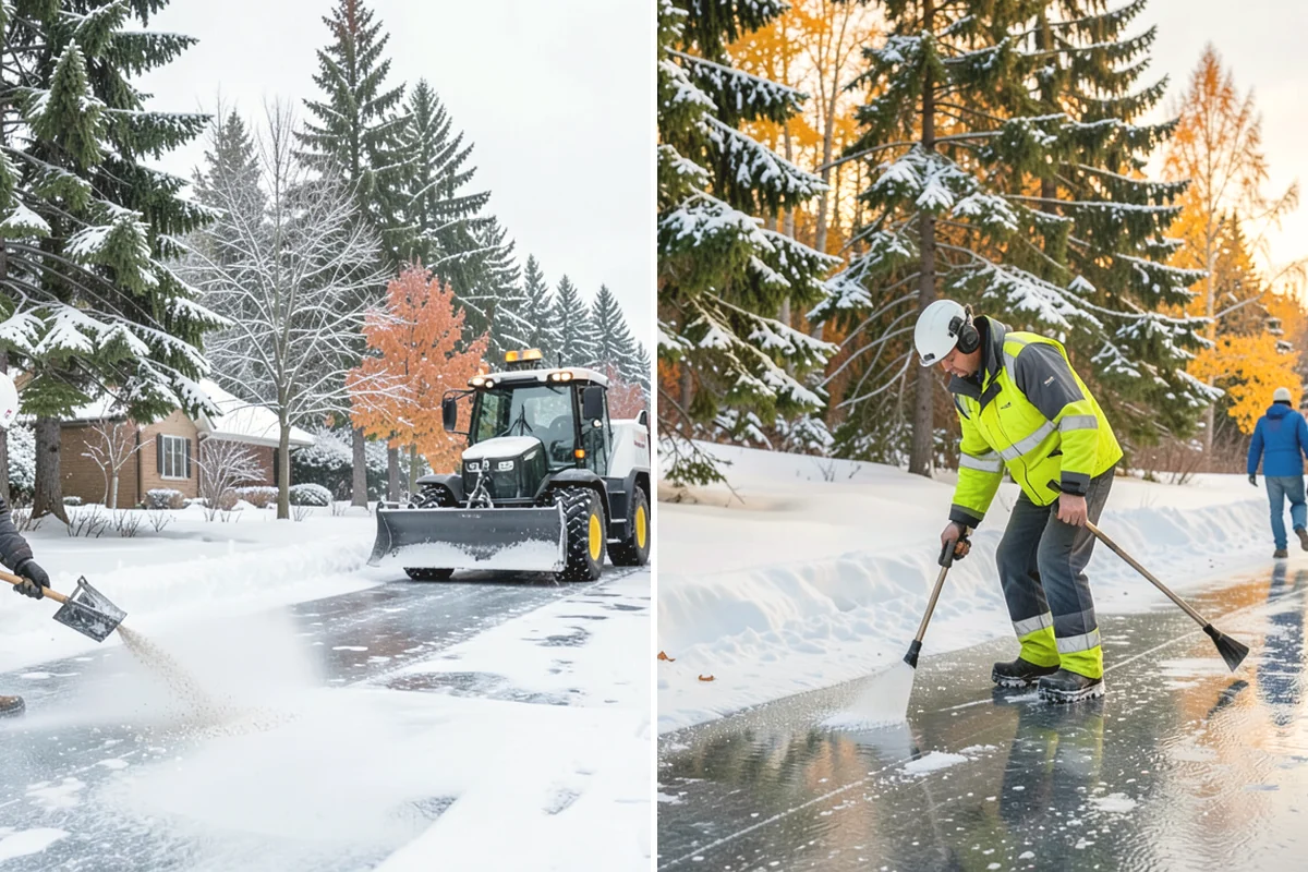 Daycare Snow Plowing in Oak Harbor, Island County, WA - Confirm opening time and mark the drop-off lane as top priority