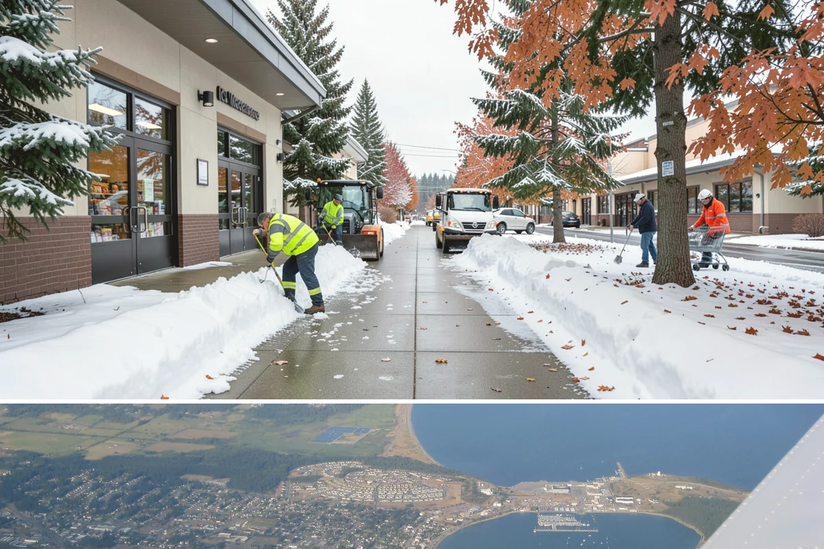 Daycare Snow Plowing in Oak Harbor, Island County, WA - Arrange service before winter so every drop-off is safe for parents and children.