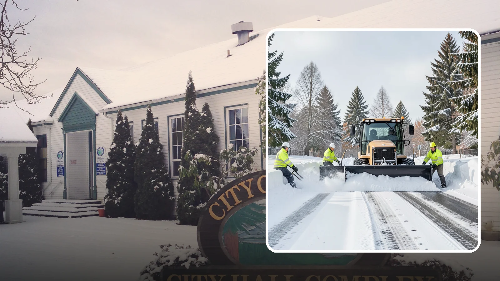 Daycare Snow Plowing in Pacific, King County, WA - We plow daycare lots and drop-off zones before opening so parents carrying young children reach the door safely.