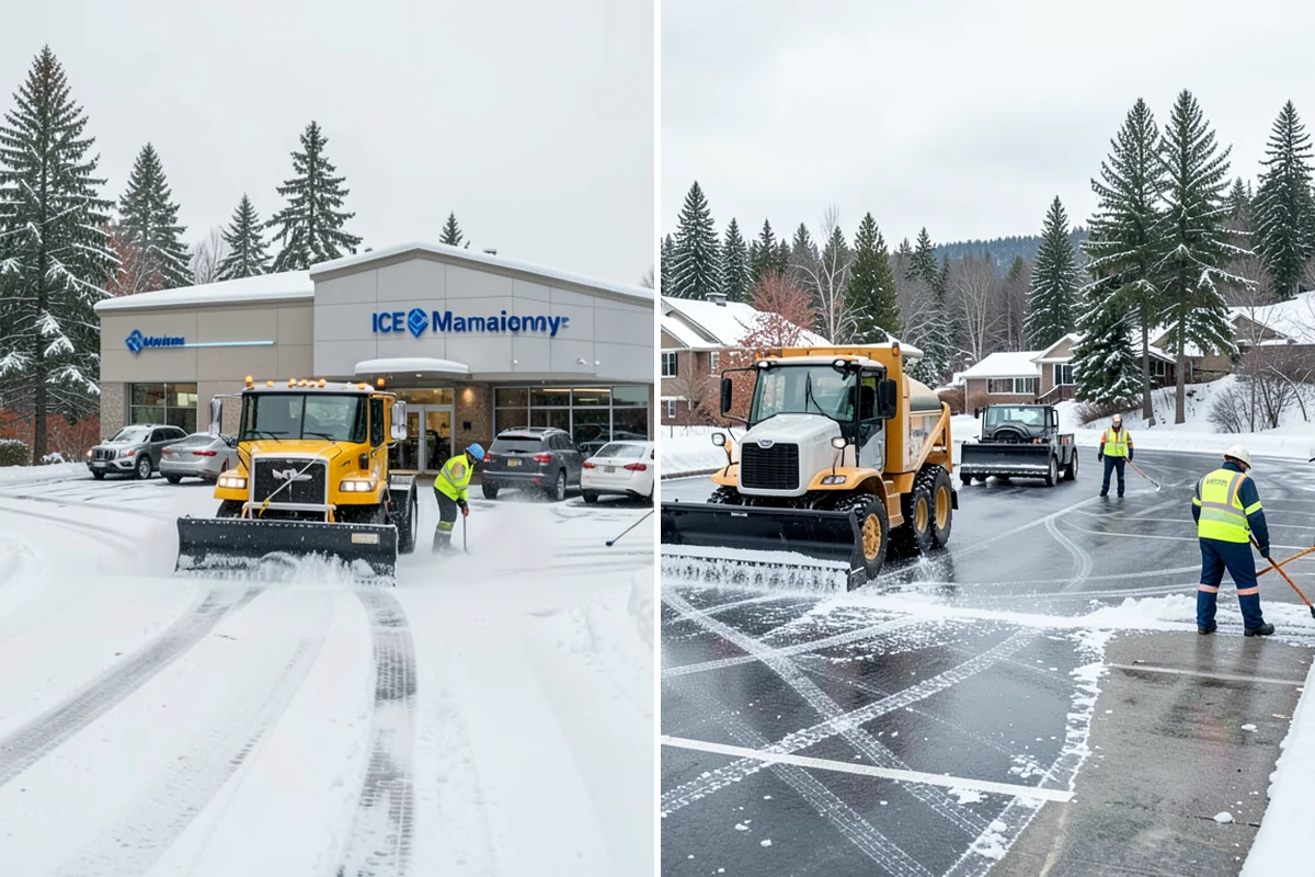 Daycare Snow Plowing in Pacific, King County, WA - Confirm opening time and mark the drop-off lane as top priority