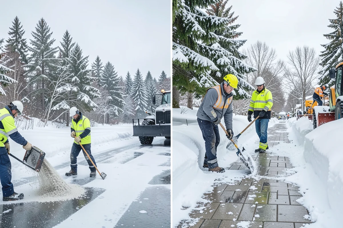 Daycare Snow Plowing in Renton, King County, WA - Confirm opening time and mark the drop-off lane as top priority