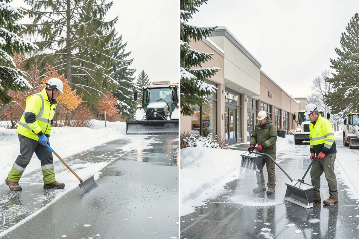 Daycare Snow Plowing in Sammamish, King County, WA - Confirm opening time and mark the drop-off lane as top priority