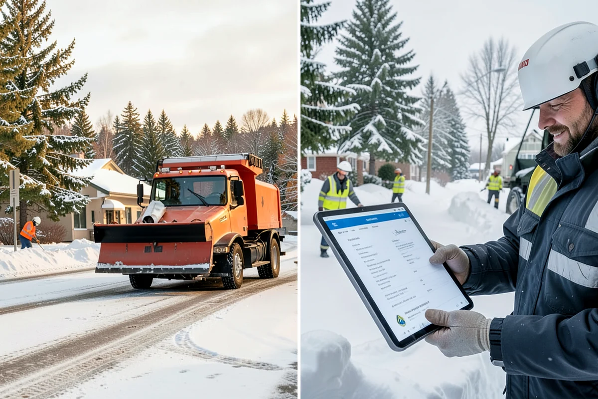 Daycare Snow Plowing in SeaTac, King County, WA - Confirm opening time and mark the drop-off lane as top priority