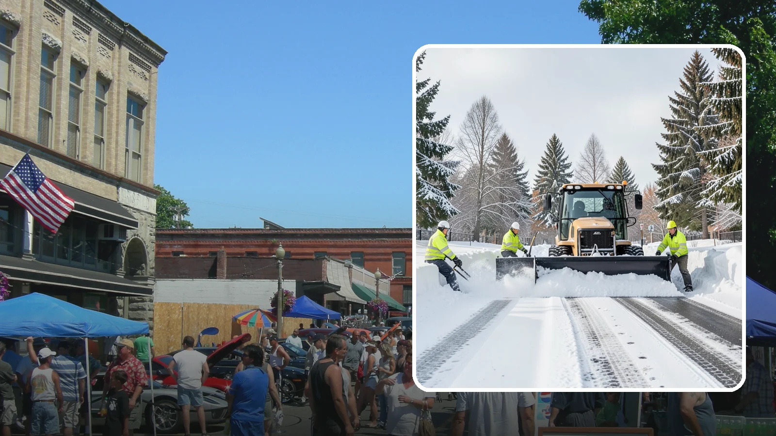 Daycare Snow Plowing in Snohomish, Snohomish County, WA - We plow daycare lots and drop-off zones before opening so parents carrying young children reach the door safely.