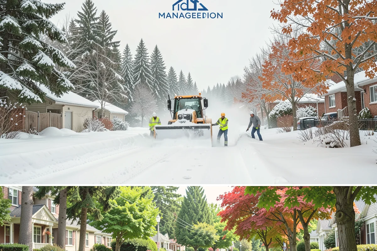 Daycare Snow Removal in Beaux Arts Village, King County, WA - Daycare clearing is in highest demand on snowy mornings from December to February.