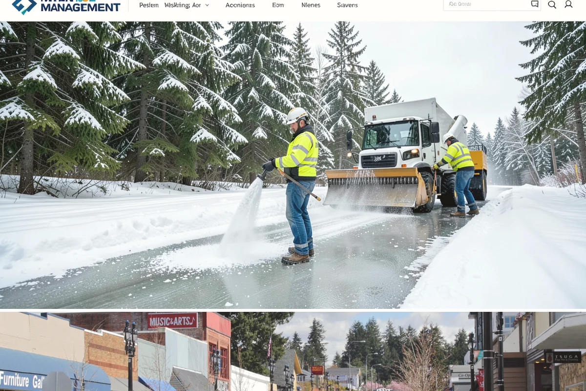Daycare Snow Removal in Bothell, King County, WA - Daycare clearing is in highest demand on snowy mornings from December to February.