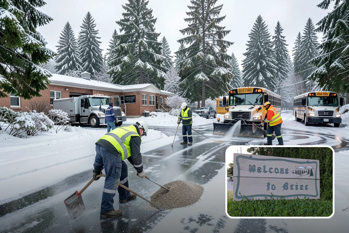 Daycare Snow Removal in Brier, Snohomish County, WA - Safe walkways for parents and children