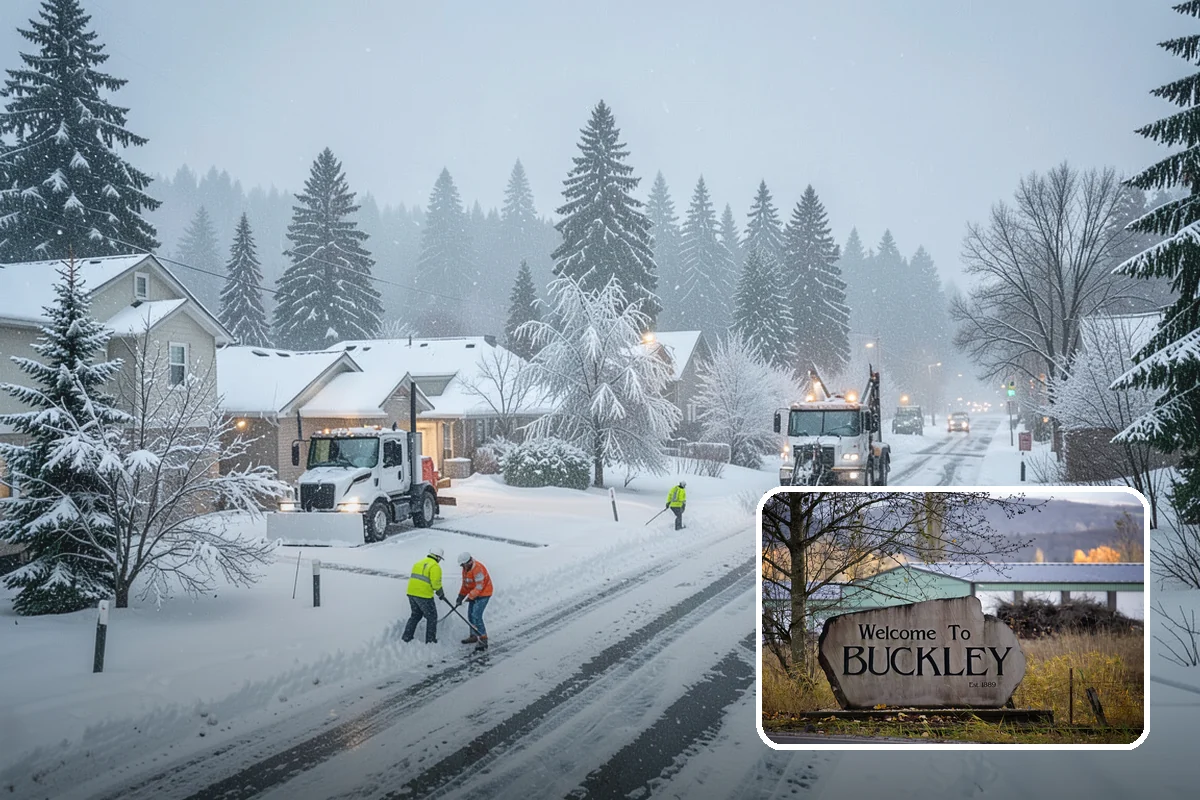 Daycare Snow Removal in Buckley, Pierce County, WA - Safe walkways for parents and children