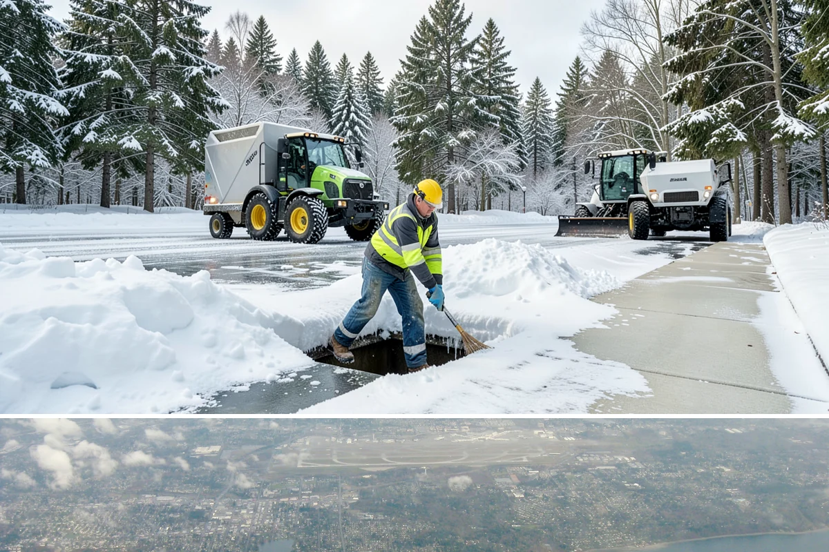 Daycare Snow Removal in Burien, King County, WA - Daycare clearing is in highest demand on snowy mornings from December to February.