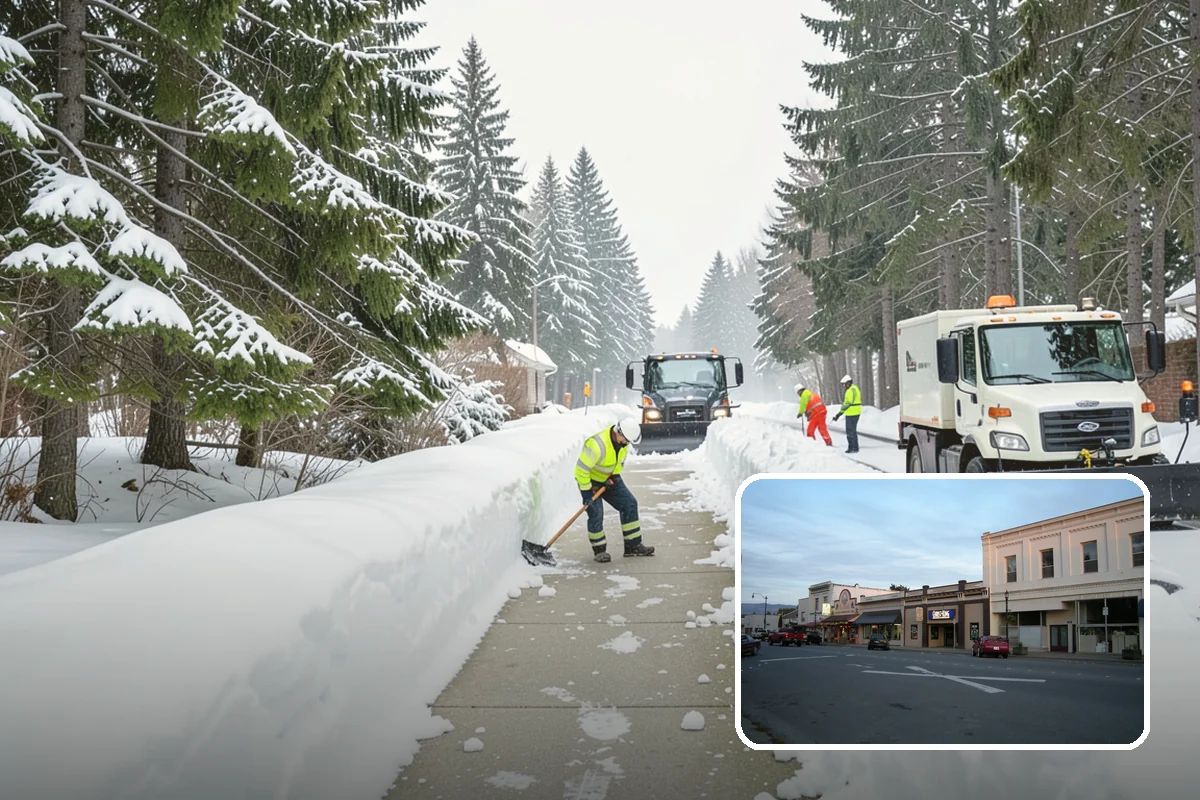 Daycare Snow Removal in Burlington, Skagit County, WA - Safe walkways for parents and children