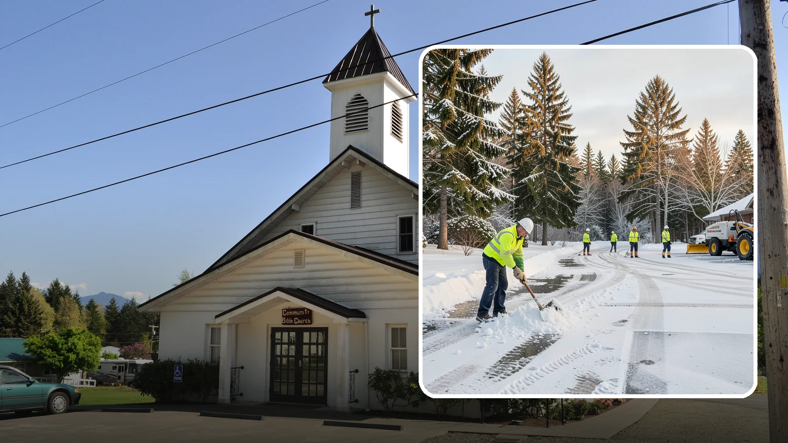 Daycare Snow Removal in Concrete, Skagit County, WA - We clear daycare properties with extra care so children, parents, and staff stay safe on winter mornings.