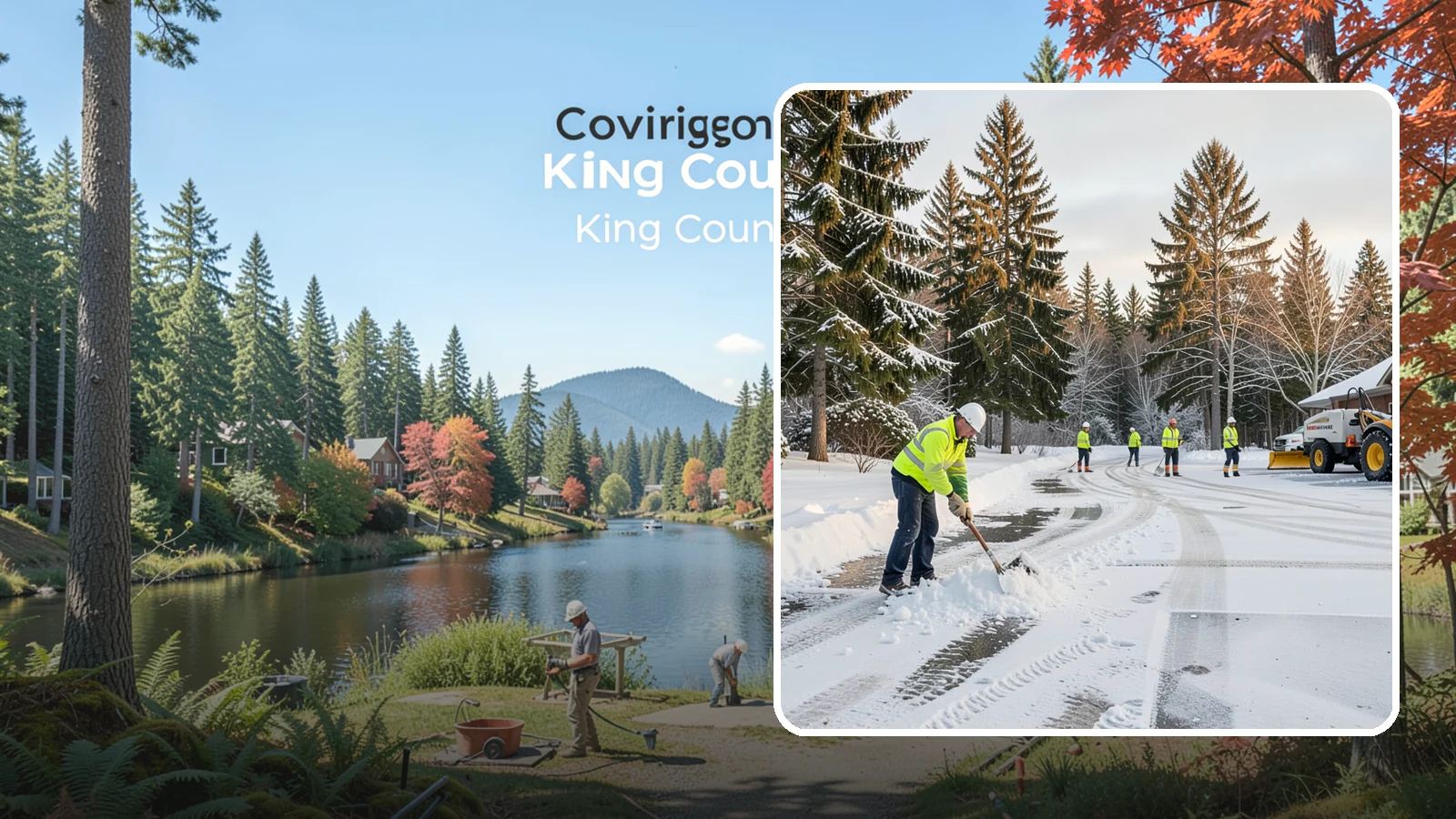 Daycare Snow Removal in Covington, King County, WA - We clear daycare properties with extra care so children, parents, and staff stay safe on winter mornings.