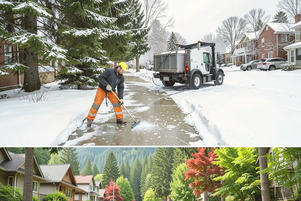 Daycare Snow Removal in Darrington, Snohomish County, WA - Daycare clearing is in highest demand on snowy mornings from December to February.