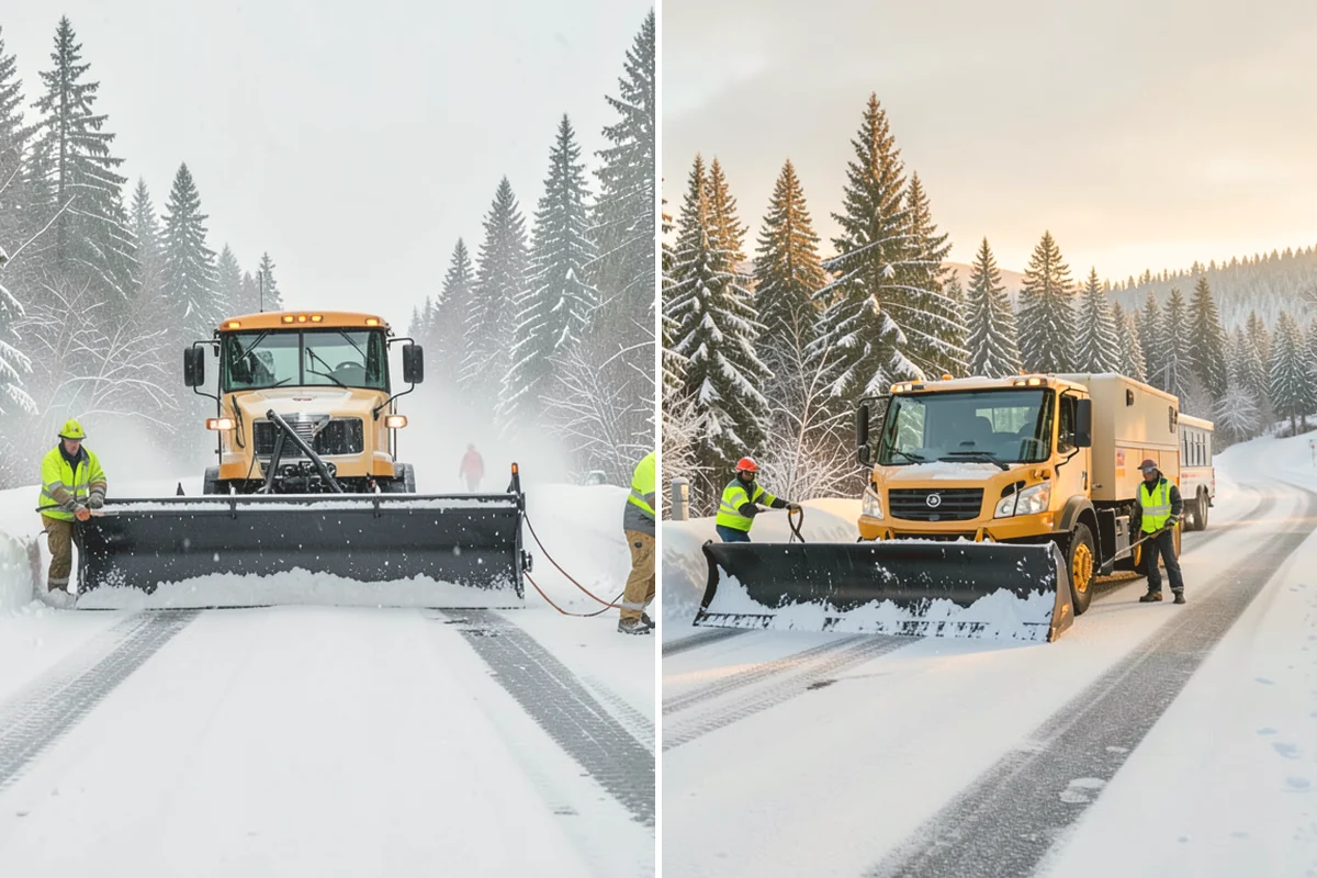 Daycare Snow Removal in Eatonville, Pierce County, WA - Identify parking, drop-off, and entry paths