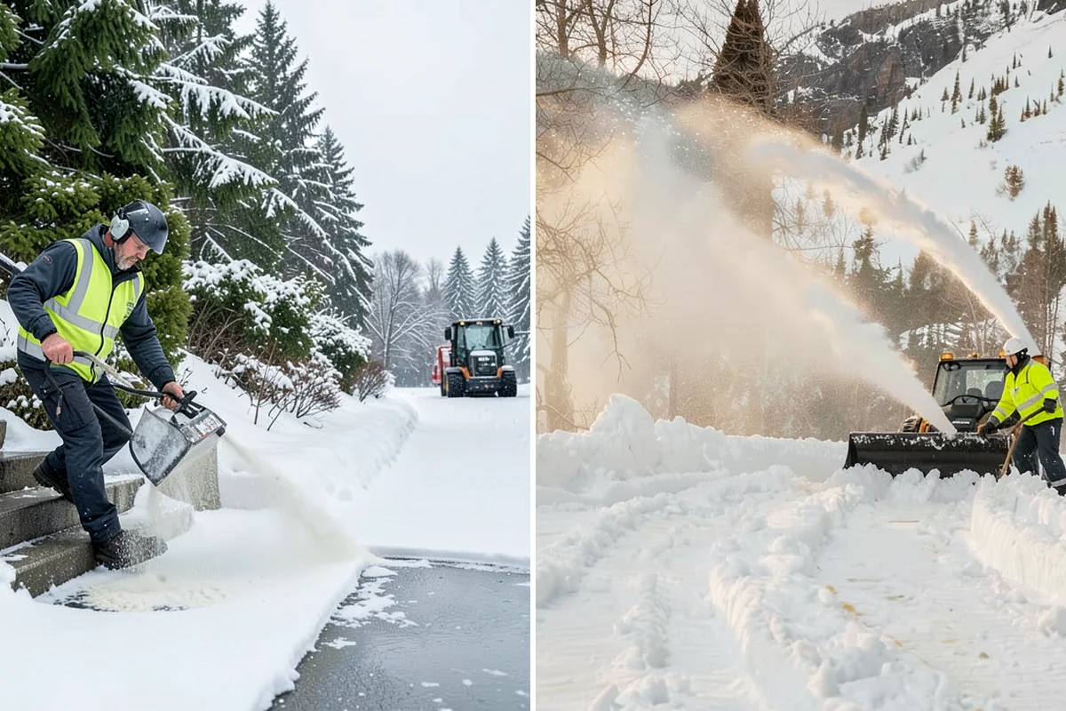 Daycare Snow Removal in Everett, Snohomish County, WA - Identify parking, drop-off, and entry paths