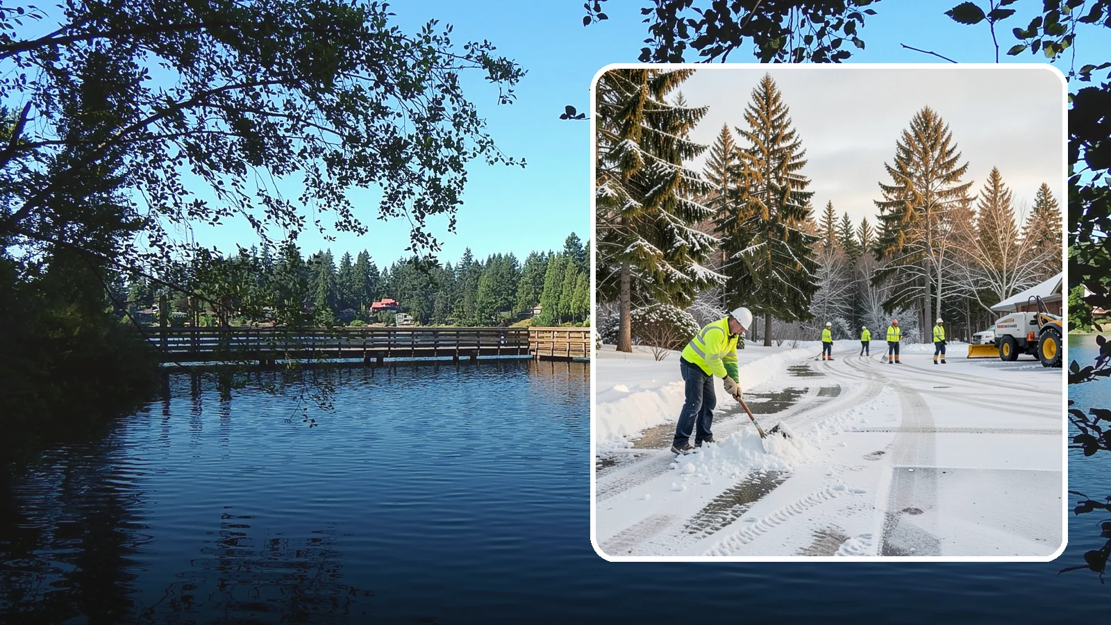 Daycare Snow Removal in Federal Way, King County, WA - We clear daycare properties with extra care so children, parents, and staff stay safe on winter mornings.