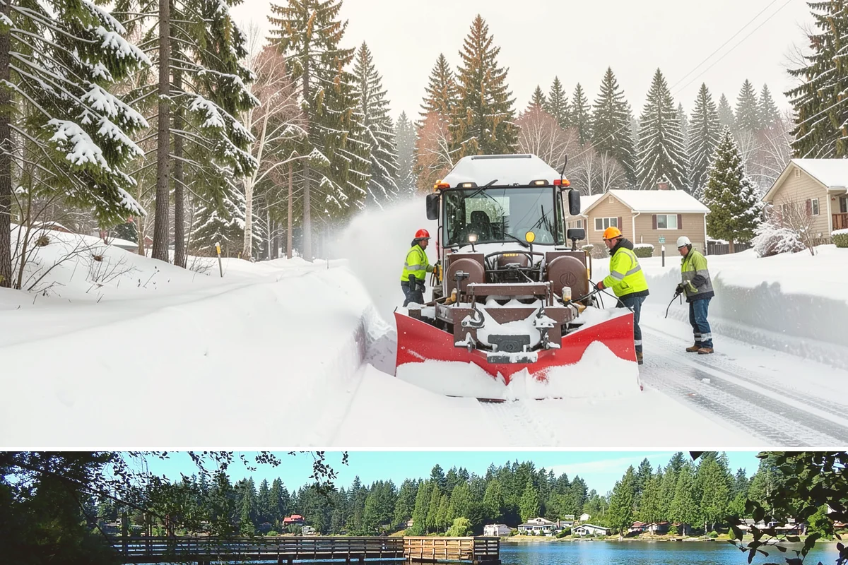 Daycare Snow Removal in Federal Way, King County, WA - Daycare clearing is in highest demand on snowy mornings from December to February.