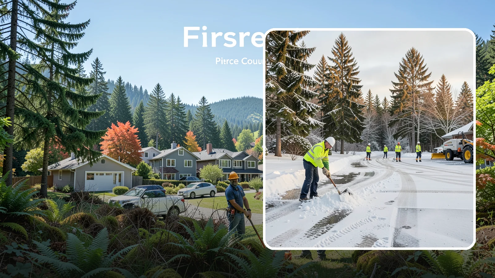 Daycare Snow Removal in Fircrest, Pierce County, WA - We clear daycare properties with extra care so children, parents, and staff stay safe on winter mornings.