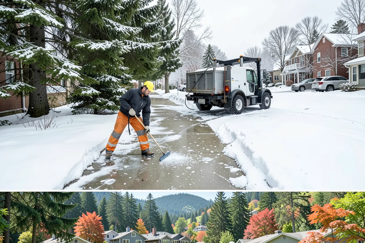 Daycare Snow Removal in Fircrest, Pierce County, WA - Daycare clearing is in highest demand on snowy mornings from December to February.