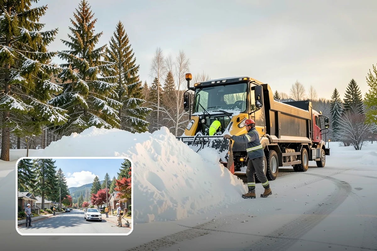 Daycare Snow Removal in Hunts Point, King County, WA - Safe walkways for parents and children