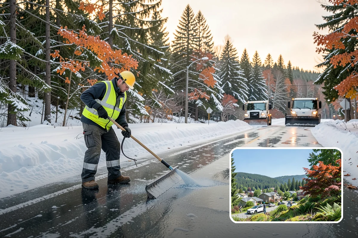 Daycare Snow Removal in Index, Snohomish County, WA - Safe walkways for parents and children