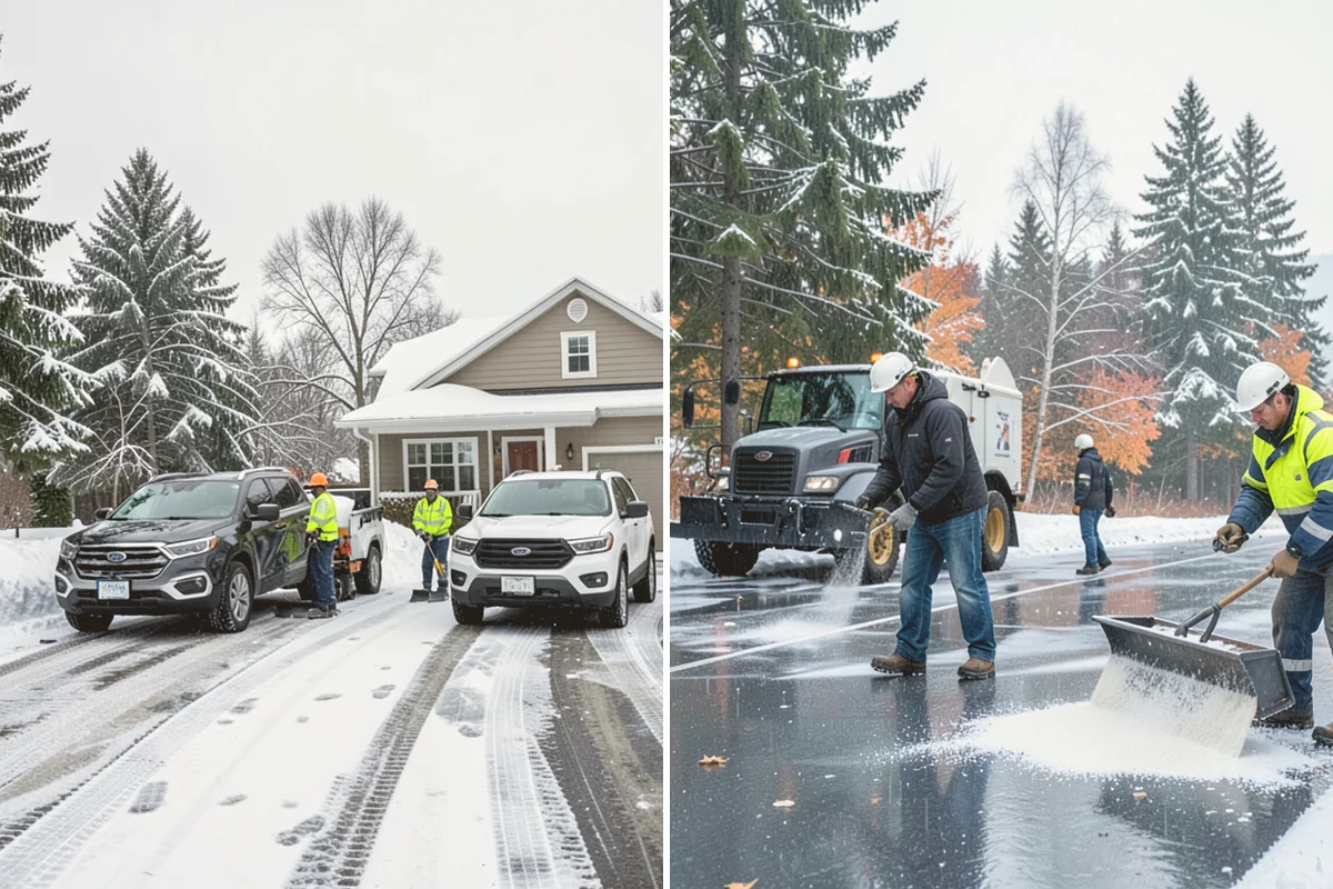Daycare Snow Removal in Index, Snohomish County, WA - Identify parking, drop-off, and entry paths