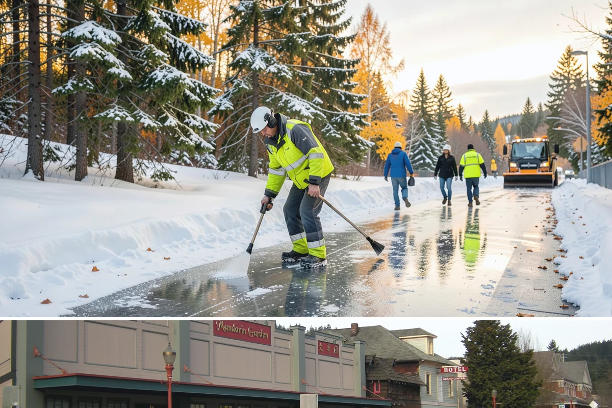 Daycare Snow Removal in Issaquah, King County, WA - Daycare clearing is in highest demand on snowy mornings from December to February.