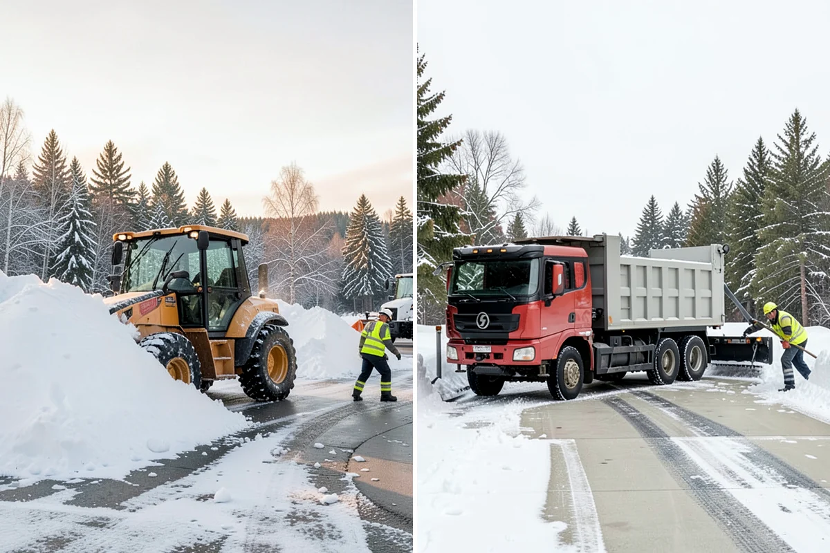 Daycare Snow Removal in Kenmore, King County, WA - Identify parking, drop-off, and entry paths