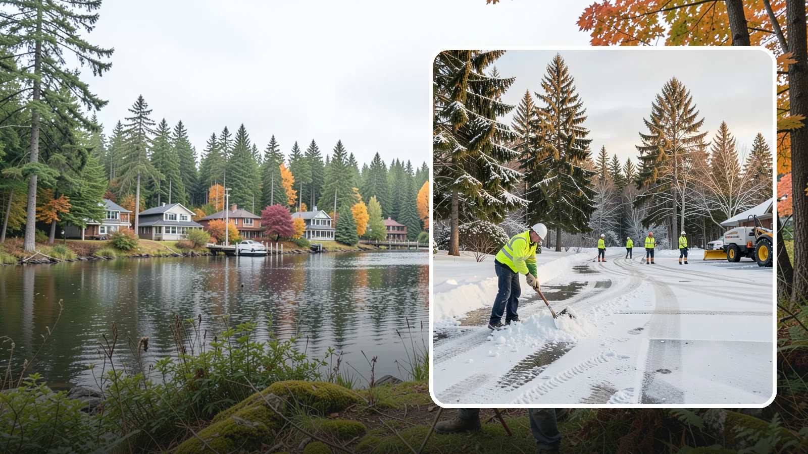 Daycare Snow Removal in La Conner, Skagit County, WA - We clear daycare properties with extra care so children, parents, and staff stay safe on winter mornings.