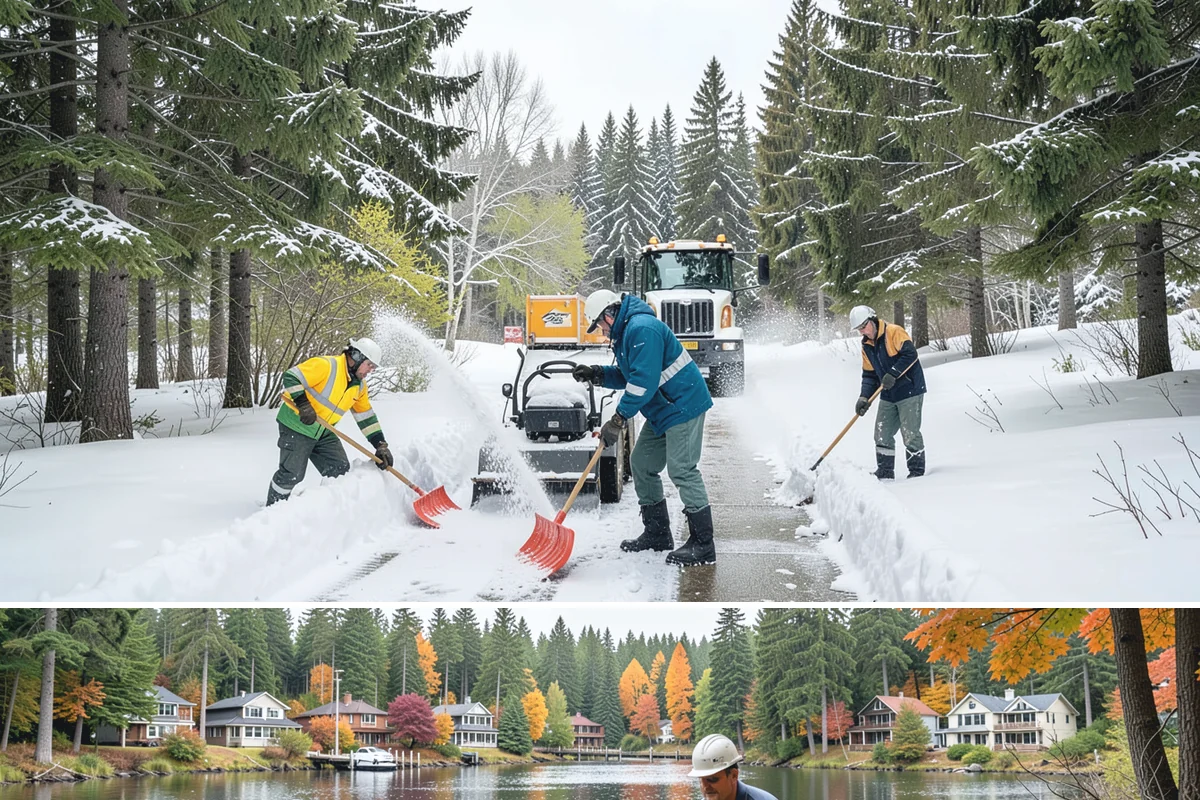 Daycare Snow Removal in La Conner, Skagit County, WA - Daycare clearing is in highest demand on snowy mornings from December to February.