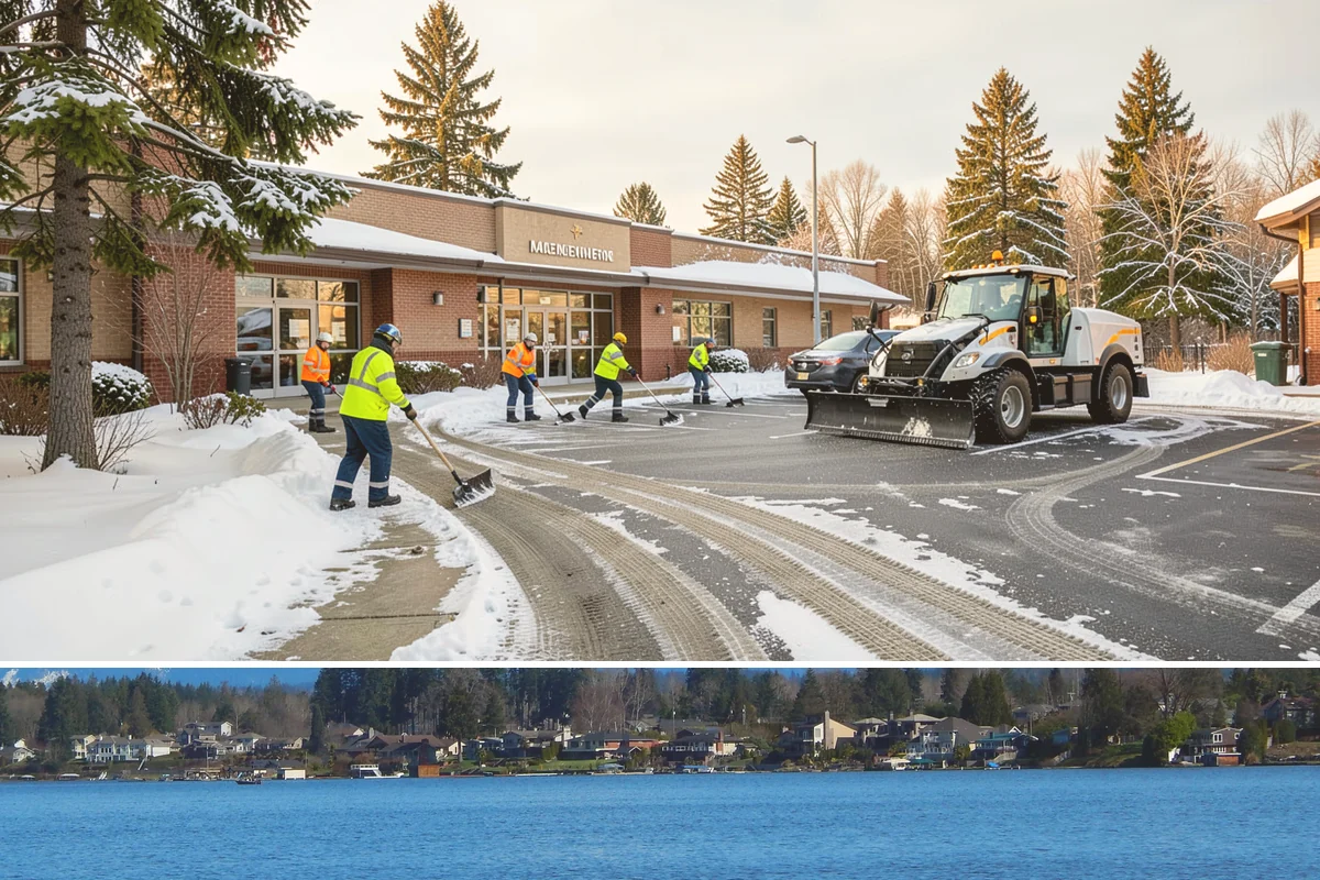 Daycare Snow Removal in Lake Stevens, Snohomish County, WA - Daycare clearing is in highest demand on snowy mornings from December to February.