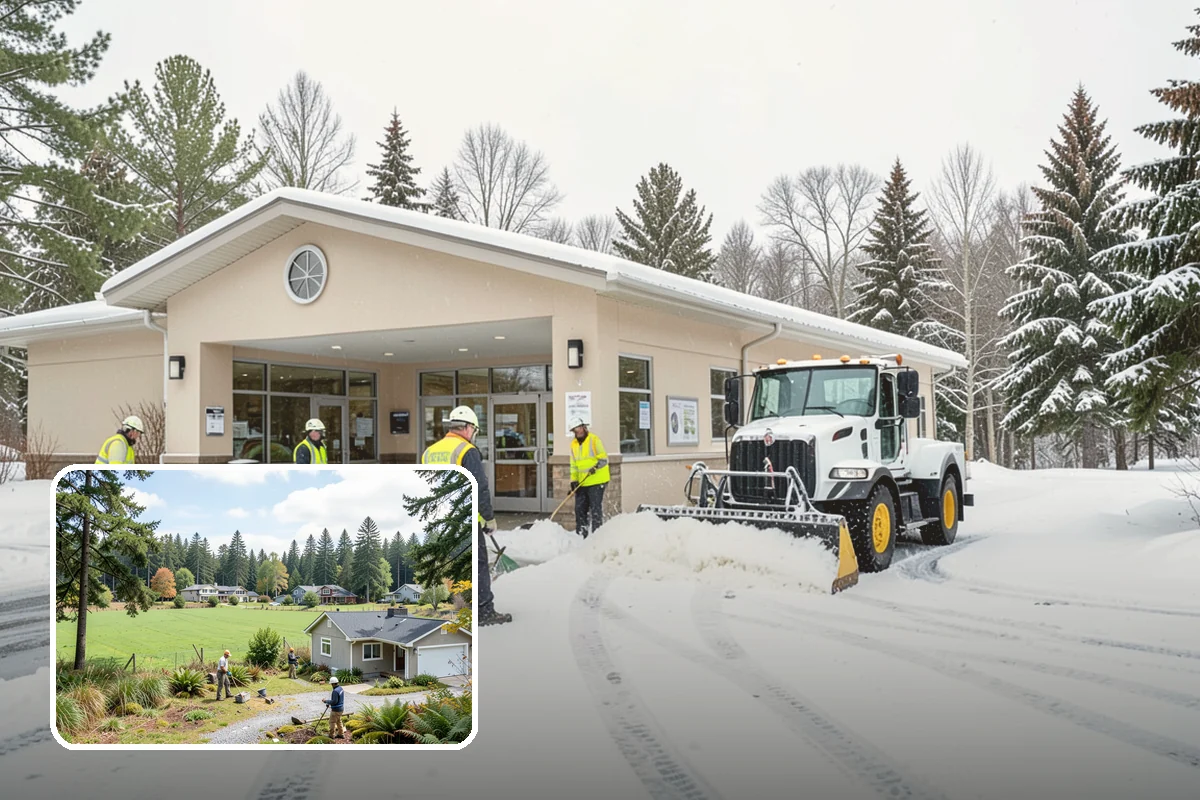 Daycare Snow Removal in Lyman, Skagit County, WA - Safe walkways for parents and children