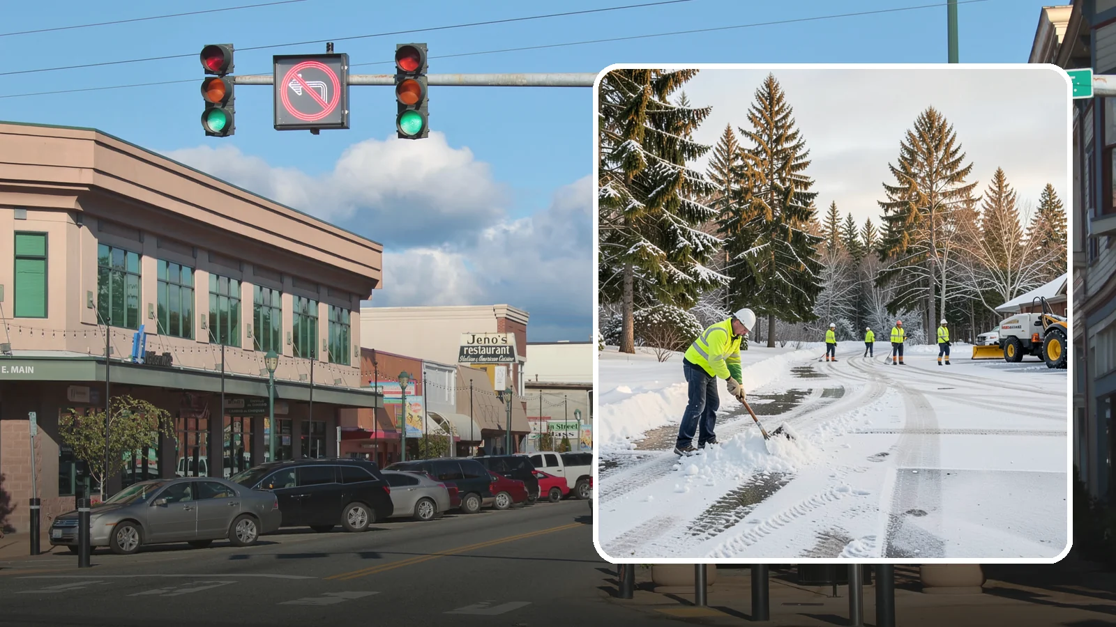 Daycare Snow Removal in Monroe, Snohomish County, WA - We clear daycare properties with extra care so children, parents, and staff stay safe on winter mornings.