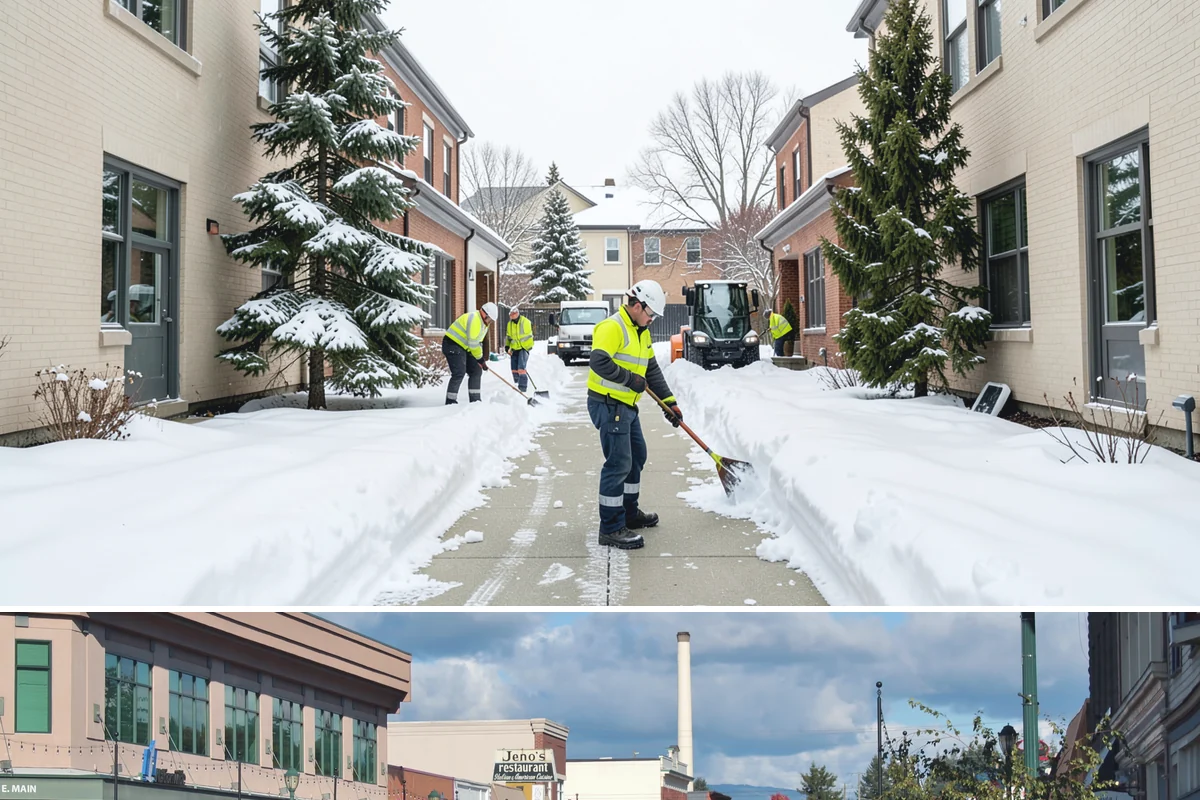 Daycare Snow Removal in Monroe, Snohomish County, WA - Daycare clearing is in highest demand on snowy mornings from December to February.