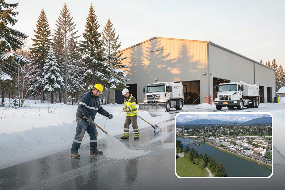 Daycare Snow Removal in Mount Vernon, Skagit County, WA - Safe walkways for parents and children