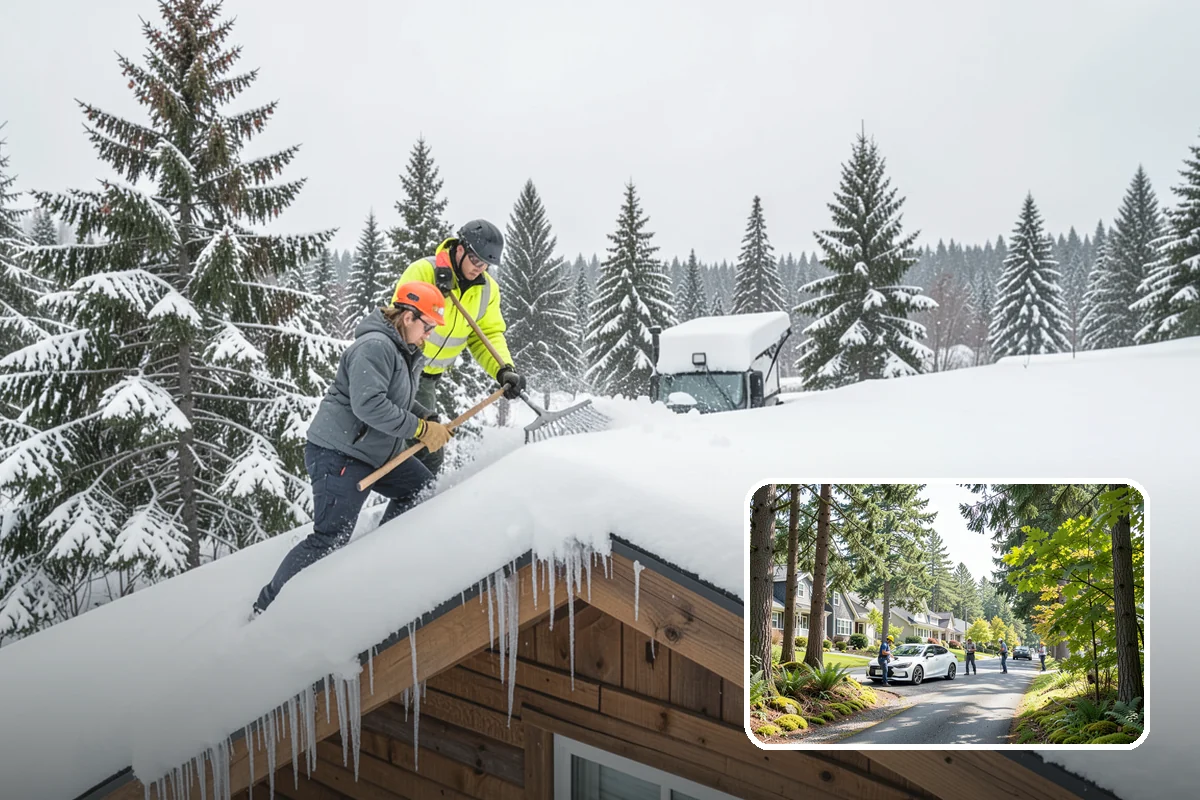 Daycare Snow Removal in Normandy Park, King County, WA - Safe walkways for parents and children