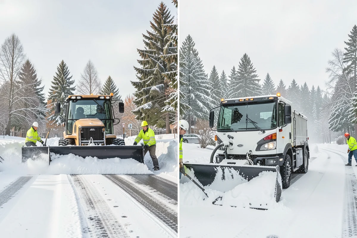 Daycare Snow Removal in North Bend, King County, WA - Identify parking, drop-off, and entry paths