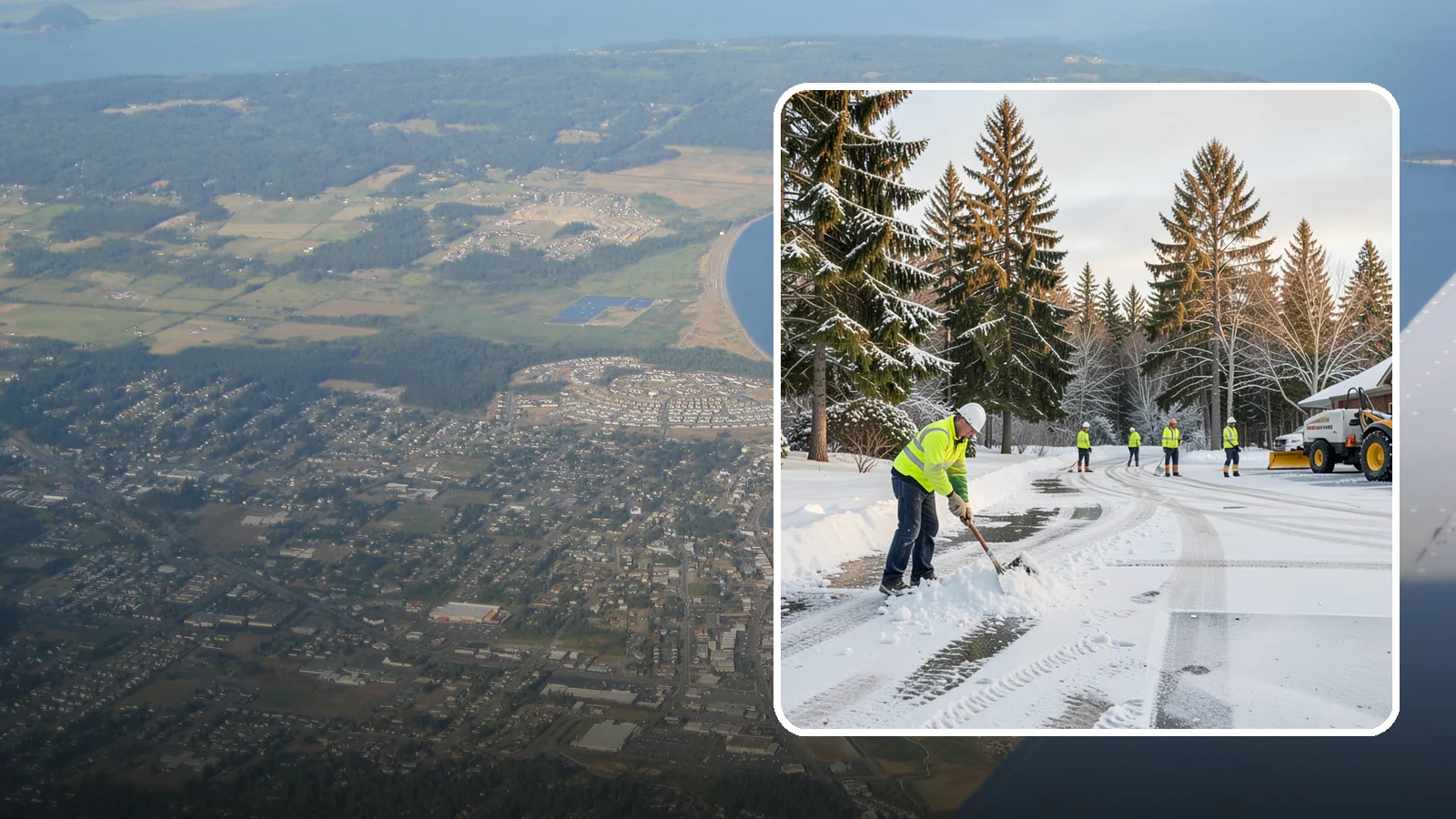 Daycare Snow Removal in Oak Harbor, Island County, WA - We clear daycare properties with extra care so children, parents, and staff stay safe on winter mornings.